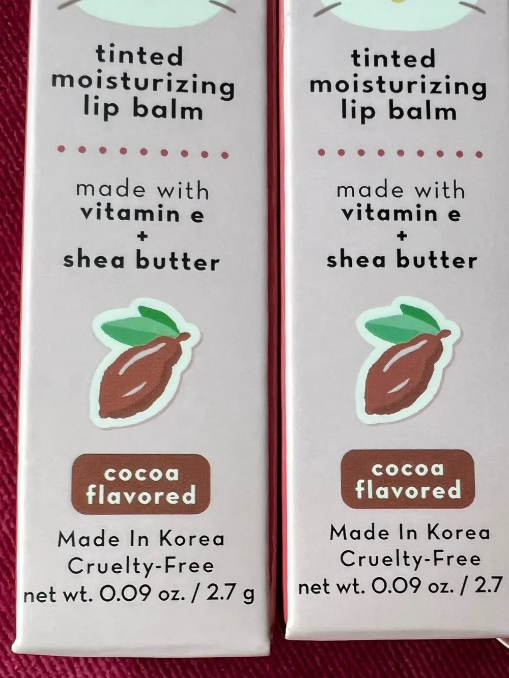 🆕 HELLO KITTY Crème Shop Lip Balm Oil Tinted Flavored Moisturizing She Butter E